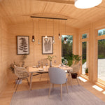 Sherwood Rufford 5m x 4m Insulated Garden Room - Rogey