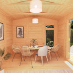 Sherwood Thoresby 4m x 3m Insulated Garden Room - Rogey