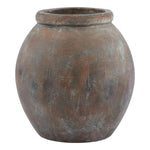 Siena Large Brown Jar Shaped Planter - Rogey