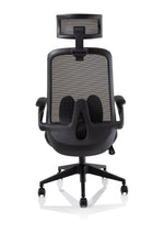 Sigma Executive Mesh Chair With Folding Arms - Rogey