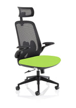 Sigma Executive Mesh Chair With Folding Arms - Rogey