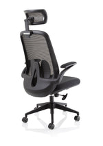 Sigma Executive Mesh Chair With Folding Arms - Rogey