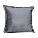 Snakeskin Textured Grey Velvet Cushion Cover - Rogey