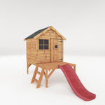 Snug Playhouse with Tower & Slide - Rogey