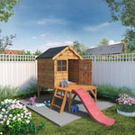 Snug Playhouse with Tower & Slide - Rogey