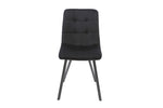 Squared Black Dining Chair (set of 2) - Rogey