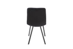 Squared Black Dining Chair (set of 2) - Rogey