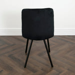 Squared Black Dining Chair (set of 2) - Rogey