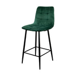 Squared Green Kitchen Bar Stool (set of 2) - Rogey