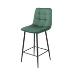 Squared Green Kitchen Bar Stool (set of 2) - Rogey