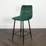 Squared Green Kitchen Bar Stool (set of 2) - Rogey