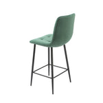 Squared Green Kitchen Bar Stool (set of 2) - Rogey