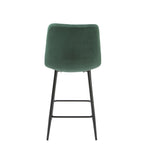 Squared Green Kitchen Bar Stool (set of 2) - Rogey