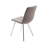 Squared Grey Dining Chair (set of 2) - Rogey