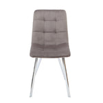 Squared Grey Dining Chair (set of 2) - Rogey