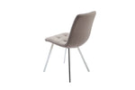 Squared Grey Dining Chair (set of 2) - Rogey