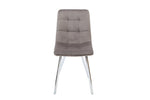 Squared Grey Dining Chair (set of 2) - Rogey