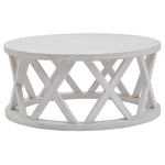 Stamford Plank Collection Round Coffee Table - Rogey