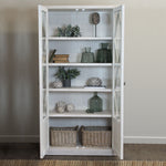 Stamford Plank Collection Tall Display Cabinet - Rogey