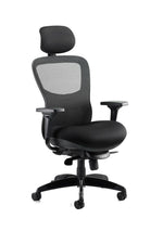 Stealth Shadow High Mesh Back Ergonomic Posture Chair with Arms - Rogey