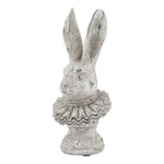 Stone Effect Ruffle Hare Ornament - Rogey