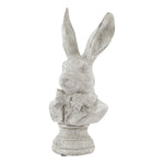 Stone Effect Tuxedo Hare Ornament - Rogey