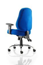 Storm High Back Task Operator Office Chair with Arms - Rogey