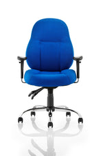 Storm High Back Task Operator Office Chair with Arms - Rogey