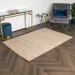 Striped Wool & Jute Rug - 120 x 180cm - Rogey