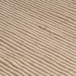 Striped Wool & Jute Rug - 120 x 180cm - Rogey