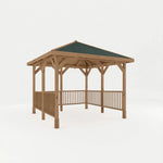 Sutton 3m x 3m Gazebo With Framed Rails - Rogey