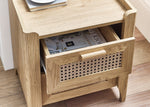 Sydney 2 Drawer Bedside - Rogey