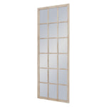 Tall Washed Wood Window Mirror - Rogey