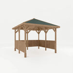 Thorpe 3m x 3m Gazebo With Vertical Rails - Rogey