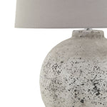 Tiber Large Stone Ceramic Lamp - Rogey