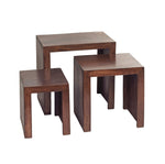 Toko Dark Mango Nest Of 3 Tables - Rogey