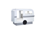 Tourer Caravan Bed - Vapor Grey And White - Rogey