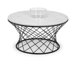 Trevi Real Marble Coffee Table - Rogey