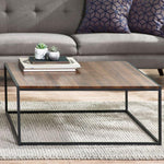 Tribeca Square Coffee Table Walnut - Rogey