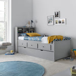 Veera Grey Guest Bed Single - Rogey