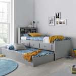 Veera Grey Guest Bed Single - Rogey