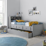 Veera Grey Guest Bed Single - Rogey