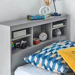 Veera Grey Guest Bed Single - Rogey