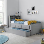 Veera Grey Guest Bed Single - Rogey