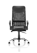 Vegas High Back Black Executive Office Chair with Arms - Rogey