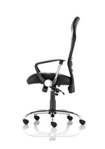 Vegas High Back Black Executive Office Chair with Arms - Rogey