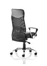 Vegas High Back Black Executive Office Chair with Arms - Rogey