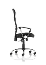 Vegas High Back Black Executive Office Chair with Arms - Rogey