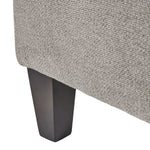 Vesper Taupe Ottoman Foot Stool - Rogey