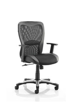 Victor II Mesh Back Executive Office Chair with Arms - Rogey